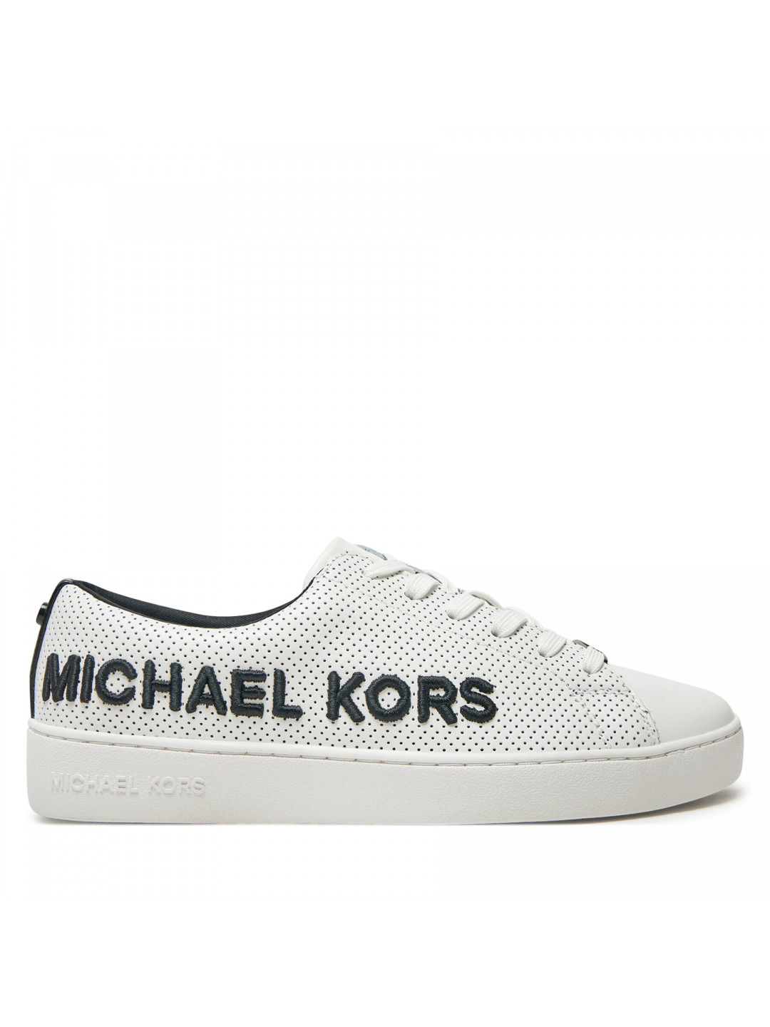 Sneakersy MICHAEL Michael Kors Keaton Lace Up 43R5KEFS1L Bílá